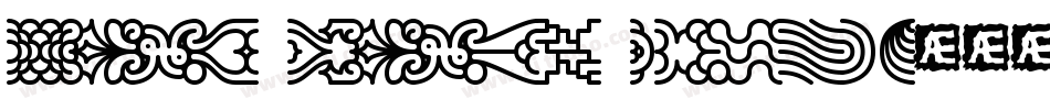 Line Dings (BRK)字体转换